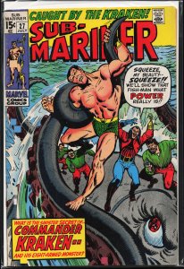 Sub-Mariner #27 (1970) Namor the Sub-Mariner