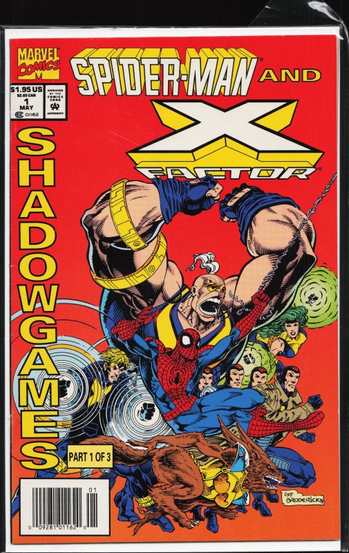 Spider-Man and X-Factor: Shadowgames #1 (1994) X-Factor