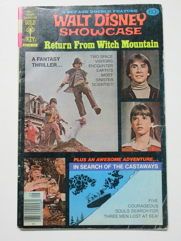 Return from Witch Mountain Walt Disney Showcase #44 (Gold Key1978) G+