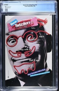 Sonic the Hedgehog #19 1995 Archie Publications CGC 9.8 White Pages 012