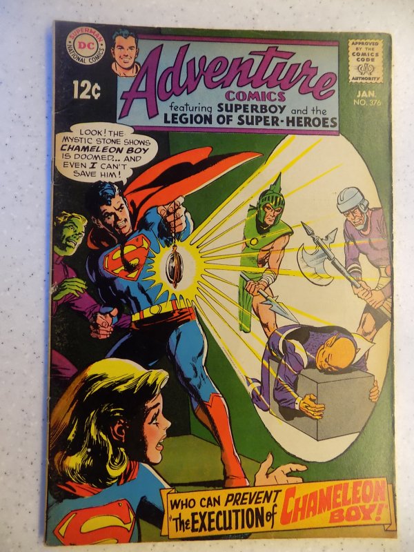 ADVENTURE COMICS # 376 VG/FN