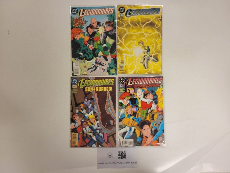 4 Legionnaires DC Comic Books #26 27 29 30 47 LP6