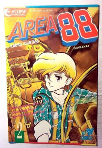 Area 88 #2 (1987) VIZ Media Shin Kazama 1st Print Comic Book