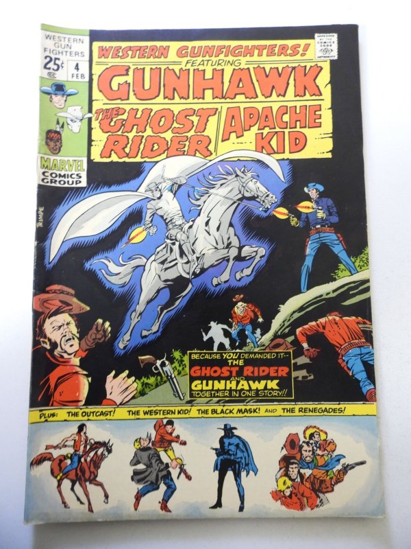 Western Gunfighters #4 (1971) FN+ Condition