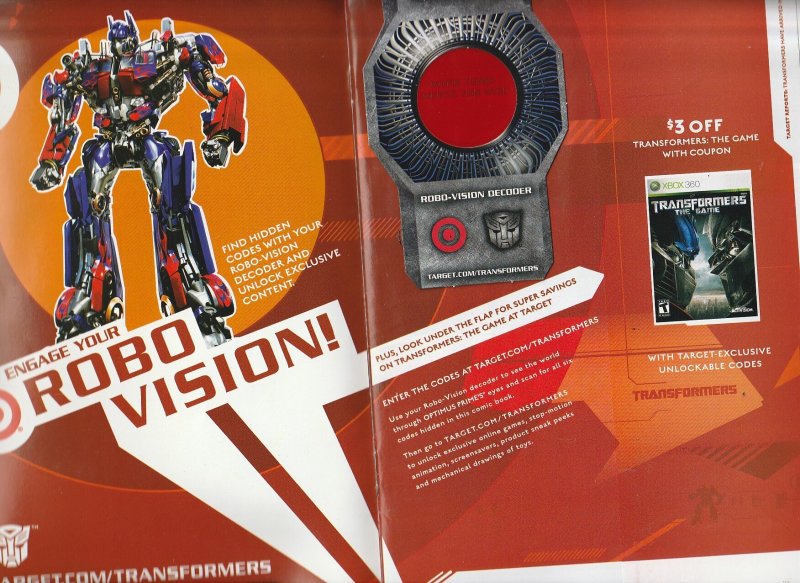 Transformers: Movie Prequel: Target Free Comic  (2007)