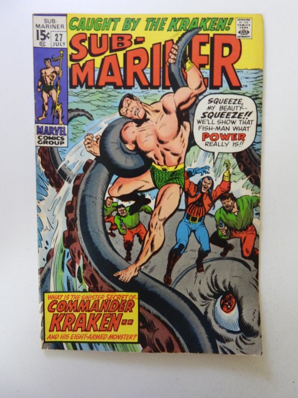 Sub-Mariner #27 (1970) VG+ condition