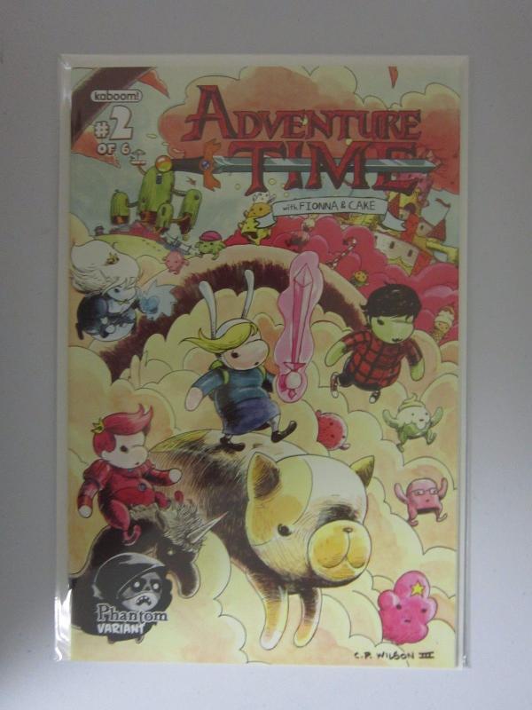 Adventure Time W/ Fionna and Cake Phantom Variant #1-6 Set - Avg 8.5 VF+ - 2012