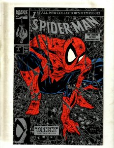 Lot of 12 Spider-Man Marvel Comic Books #1 2 3 4 5 6 7 8 9 10 11 12 SB1