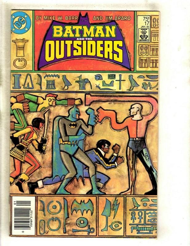 12 Batman and the Outsiders DC Comics # 2 3 4 6 7 9 10 13 15 16 17 18 Robin WS1