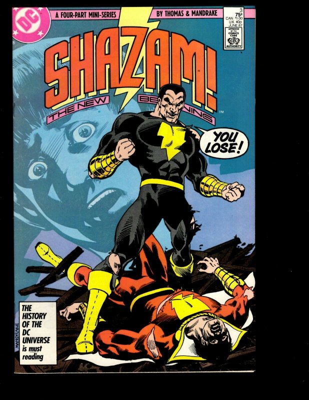 11 Shazam! DC Comics Power Of ... #1 2 3 4 5 6 7 New Beginning # 1 2 3 4 GK33 