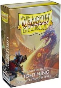 Dragon Shields: Japanese Dual Sleeves: Matte Lightning By Arcane Tinmen