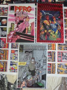 Lightning Comics Lot of 6 Perg War Party Dreadwolf Bloodfire So GRITTY!