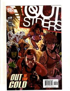 Lot Of 12 Outsiders DC Comic Books # 17 18 19 20 21 22 23 24 25 26 27 28 MF13