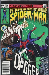 The Spectacular Spider-Man #64 Newsstand Edition (1982) Spider-Man [Key Issue]