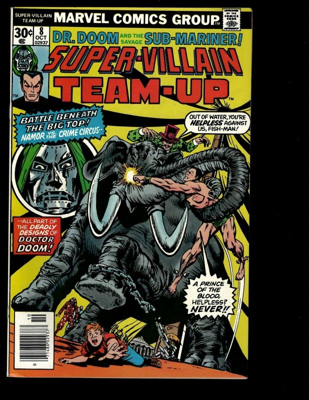 12 Super-Villain Team-Up Marvel Comics #2 3 4 5 6 7 8 9 10 11 12 13 Dr Doom GK15