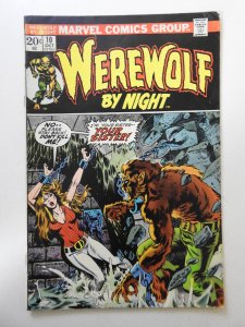 Werewolf by Night #10 (1973) VG+ Condition!