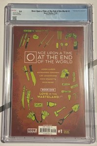 Once Upon a Time at the End of the World #1 Cover I (2022)  Unlockable - CGC 9.8