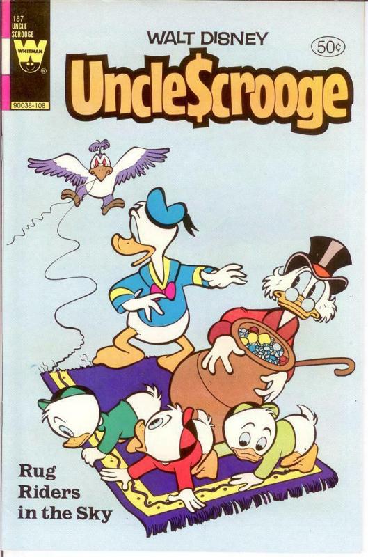 UNCLE SCROOGE 187 VF 1981 COMICS BOOK