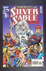 Silver Sable and the Wild Pack #34 (1995) LOW PRINT RUN HARD TO FIND