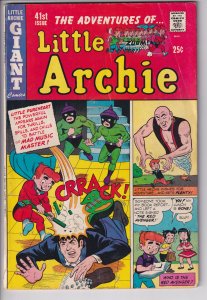 ADEVENTURES OF LITTLE ARCHIE #41 (Winter 1966) Nice VG+ 4.5, see description