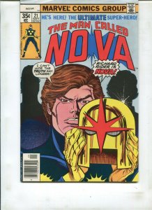 THE MAN CALLED NOVA #21 (7.0) 1978!