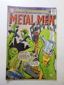 Metal Men #13 (1965) VG- Condition moisture stains, cover detached top staple