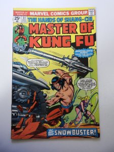 Master of Kung Fu #31 (1975) FN+ Condition MVS Intact
