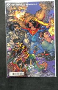 Challenge of the Super Sons #4 Variant Cover (2021)