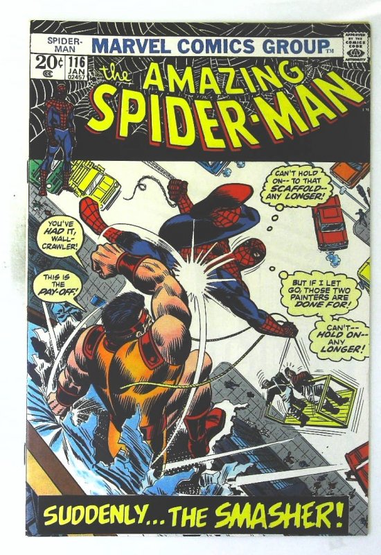 Amazing Spider-Man (1963 series)  #116, VF- (Actual scan)