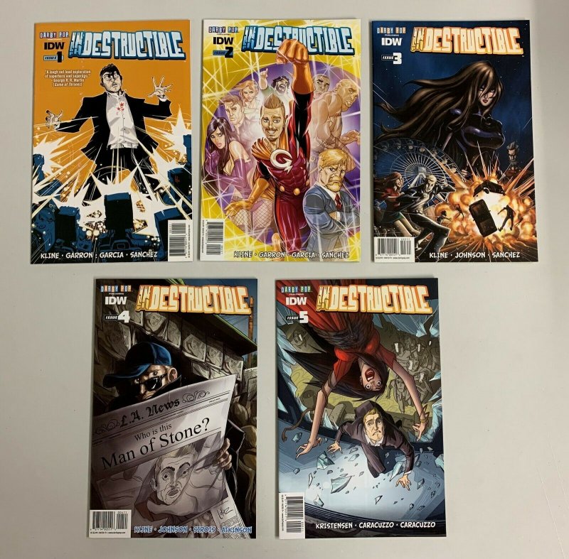 Indestructible #1-10 Set (IDW 2013) 1 2 3 4 5 6 7 8 9 10 Jeff Kline (8.5+) 