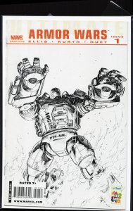Ultimate Comics Armor Wars #1 Diamond Retailer Summit Cover (2009)