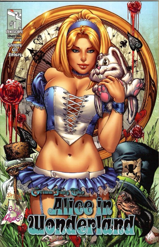 Grimm Fairy Tales presents Alice In Wonderland #1 (2012) Cover B New