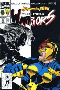 New Warriors (1990 series) #33, VF (Stock photo)