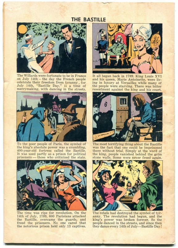 Bon Voyage Disney Movie Classic Comic 1962- VG