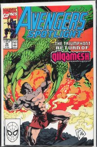 Avengers Spotlight #35 (1990) Gilgamesh
