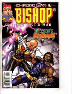 11 Bishop The Last X-Man Marvel Comic Books # 1 2 (2) 3 4 5 6 7 8 9 12 J259