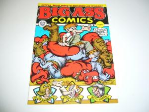 Big Ass Comics #2 VF (6th) print - robert crumb - last gasp - underground comix