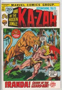 Astonishing Tales #9 (Dec-71) NM- High-Grade Ka-Zar, Doctor Doom