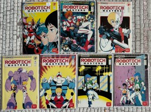 7 Robotech Masters Comics Lot 2,8,9,10,11,12,13 Ranging FINE/6.0-VF+/8.5