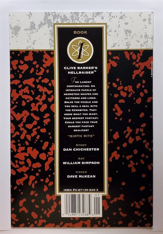 Epic #1 (1992, Epic) 9.0 VF/NM  