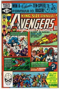 AVENGERS 10 King-Size, VF/NM, Thor, 1st Rogue, Iron Man, X-men, Annual 1981 