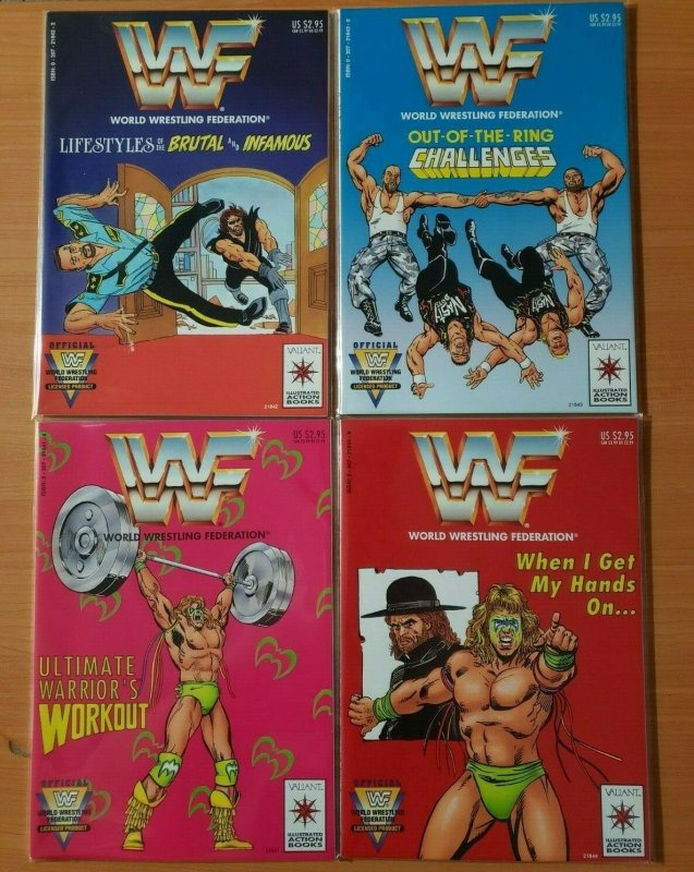 World Wrestling Federation WWF One-Shots 1-4 Complete Set Run! ~ NEAR MINT NM ~