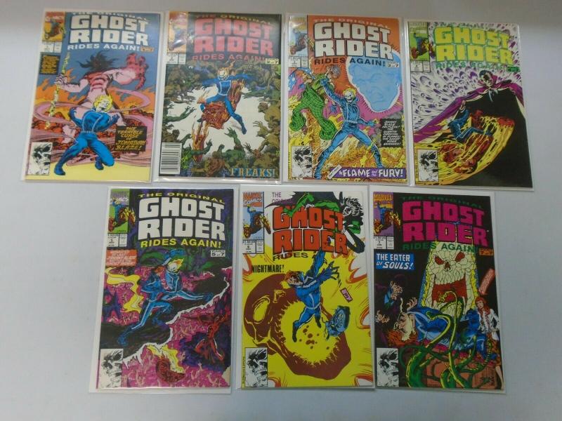 Original Ghost Rider Rides Again set #1-7 8.0/VF (1991)