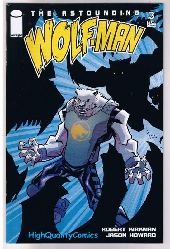 ASTOUNDING WOLF-MAN #3, VF/NM, Robert Kirkman, Wolfman