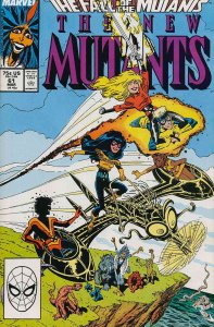 New Mutants, The #61 FN ; Marvel | Fall of the Mutants