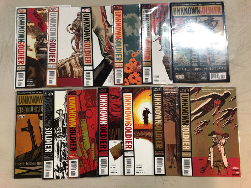 Unknown Soldier (2008) #1-25 VF+/NM Complete Set Alberto Ponticelli art Vertigo