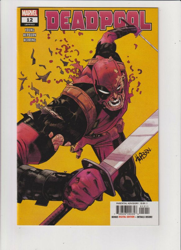 Deadpool Marvel Comics #12 NM- 9.2 X-Men X-Force Wade Wilson 2019
