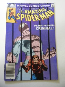 The Amazing Spider-Man #219 (1981) VG Condition