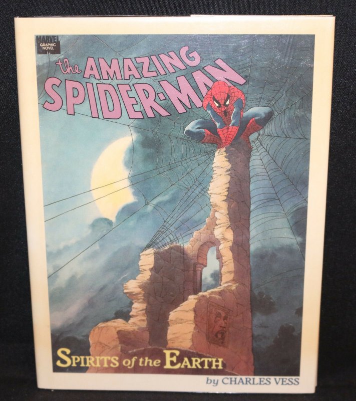 The Amazing Spider-Man Marvel Graphic Novel Spirits of the Earth by Charles Vess