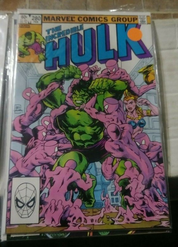 Incredible Hulk  # 280 1983 marvel  LEADER IMMORTAL PROFESSOR 